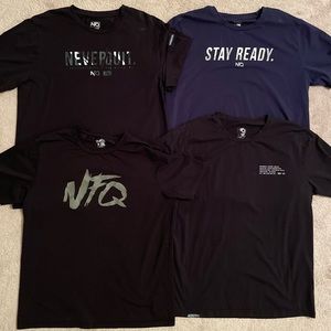 X4 NFQ (Never Fucking Quit) shirts